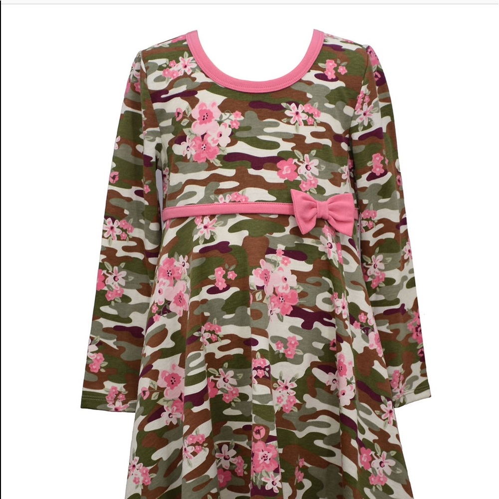 Girls knit skater dress